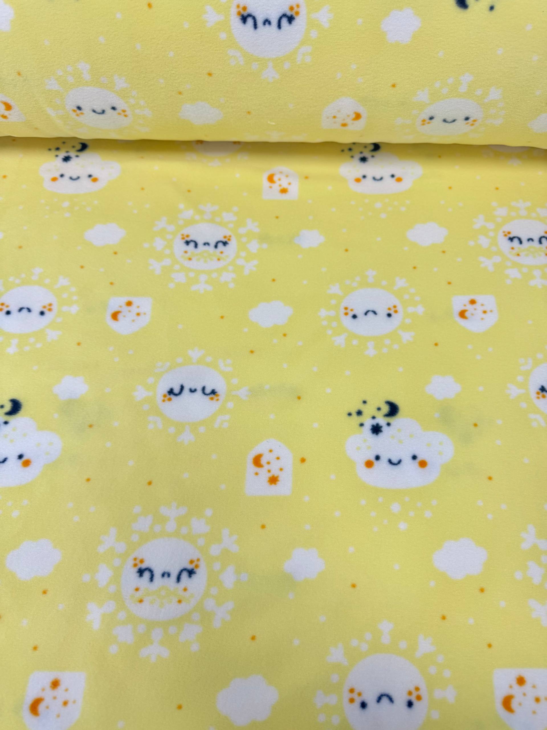 Patterned Polar Fleece Fabric