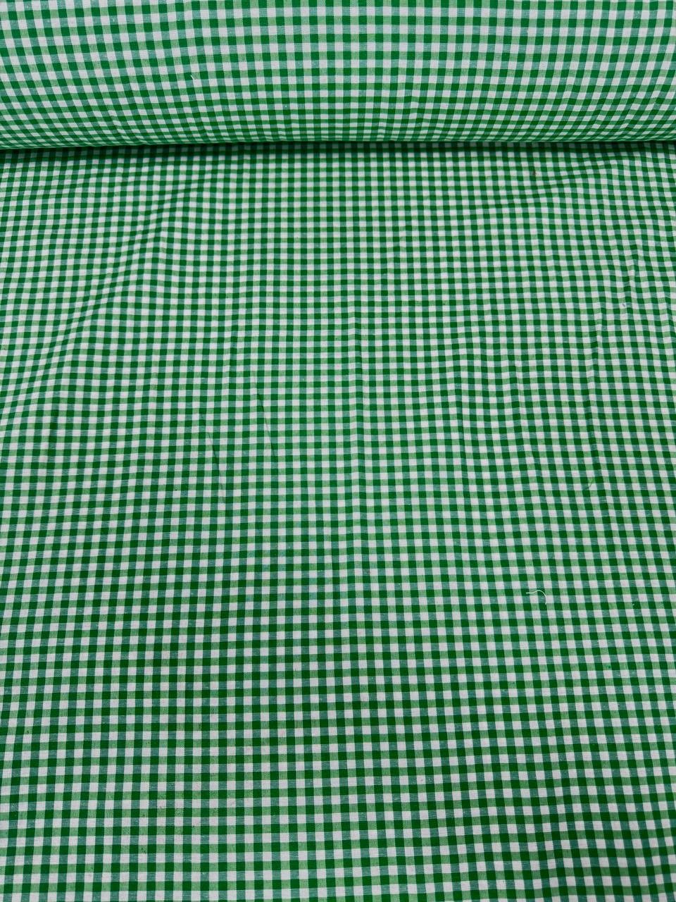 Yellow Gingham Zephyr Fabric