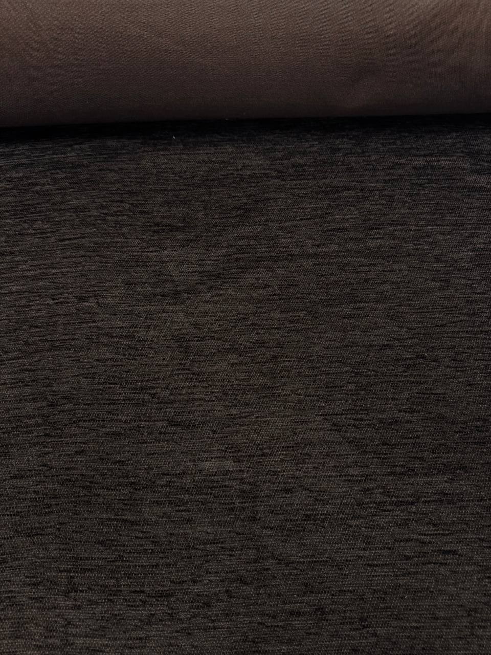 Linen Upholstery Fabric - Kahverengi