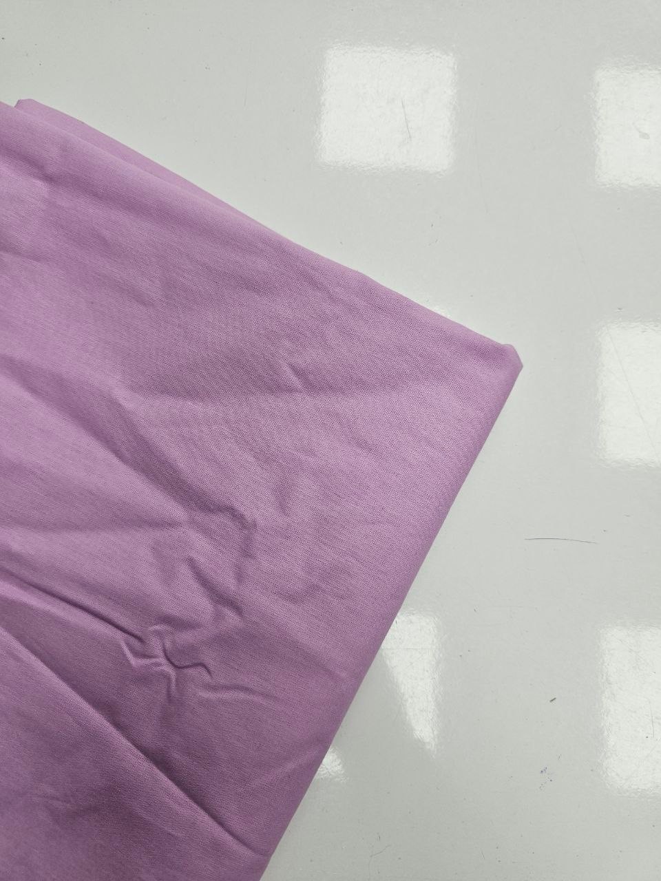 Lila Renk Nevresimlik Poplin Kumaş