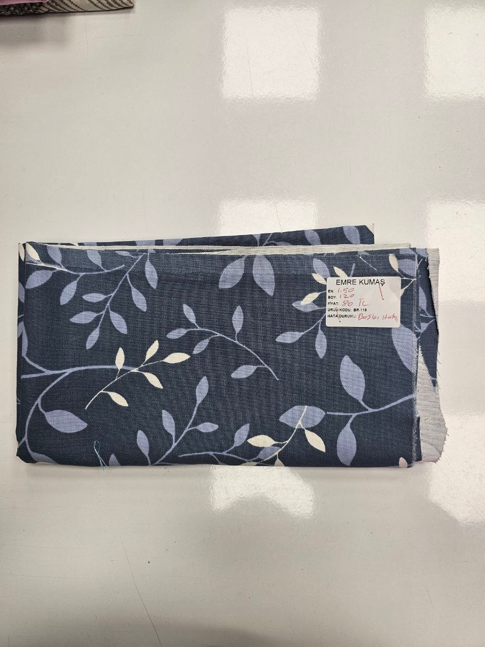 Sarmaşık Desenli Duck Kumaş