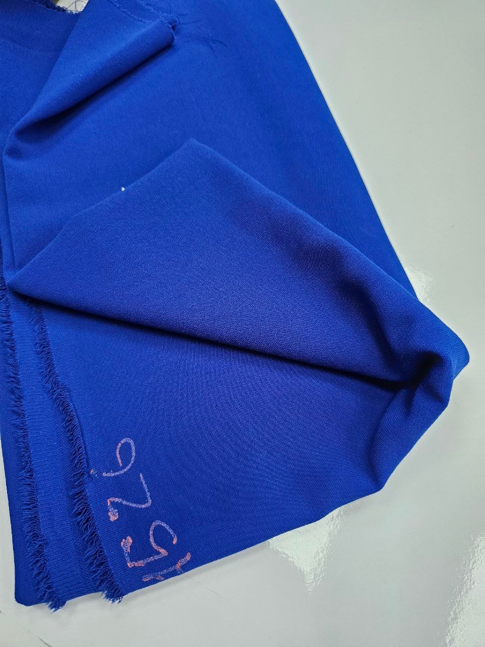 Saxe Blue Color Crepe Fabric
