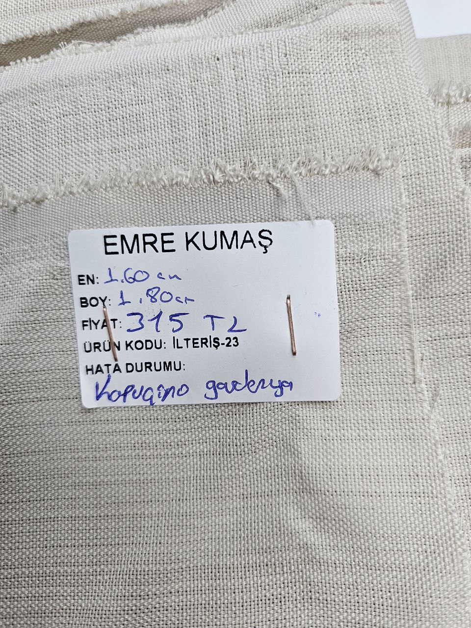 Kapuçino Renk Simsiz Gardenya Kumaş