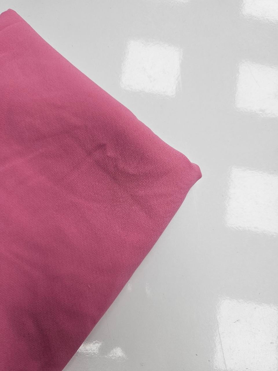 Pembe Renk  Krep Kumaş