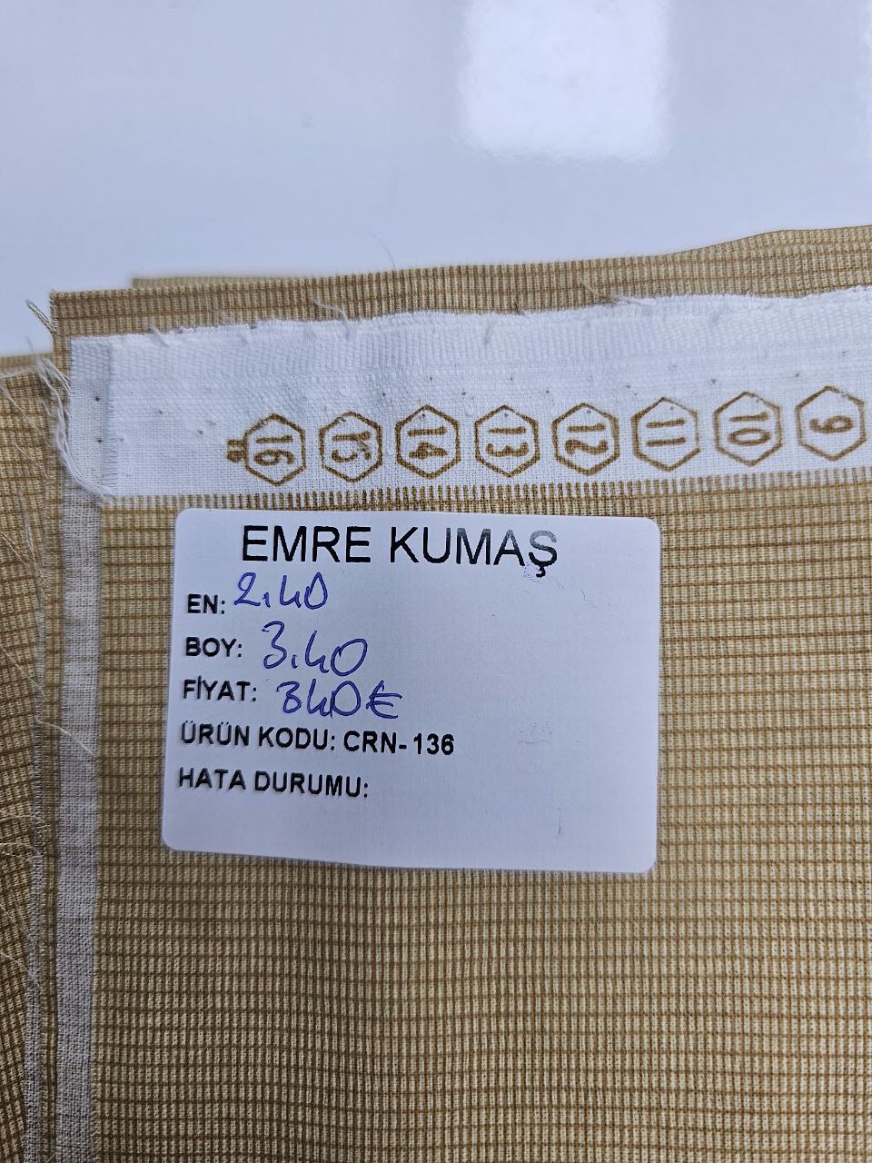 Desenli Nevresimlik Poplin Kumaş