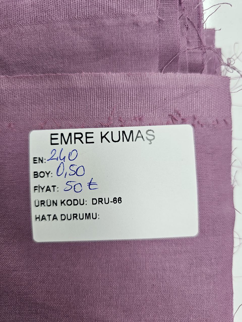 Düz Renk Nevresimlik Poplin Kumaş