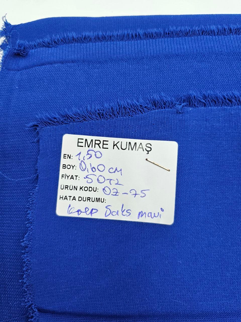 Saxe Blue Color Crepe Fabric