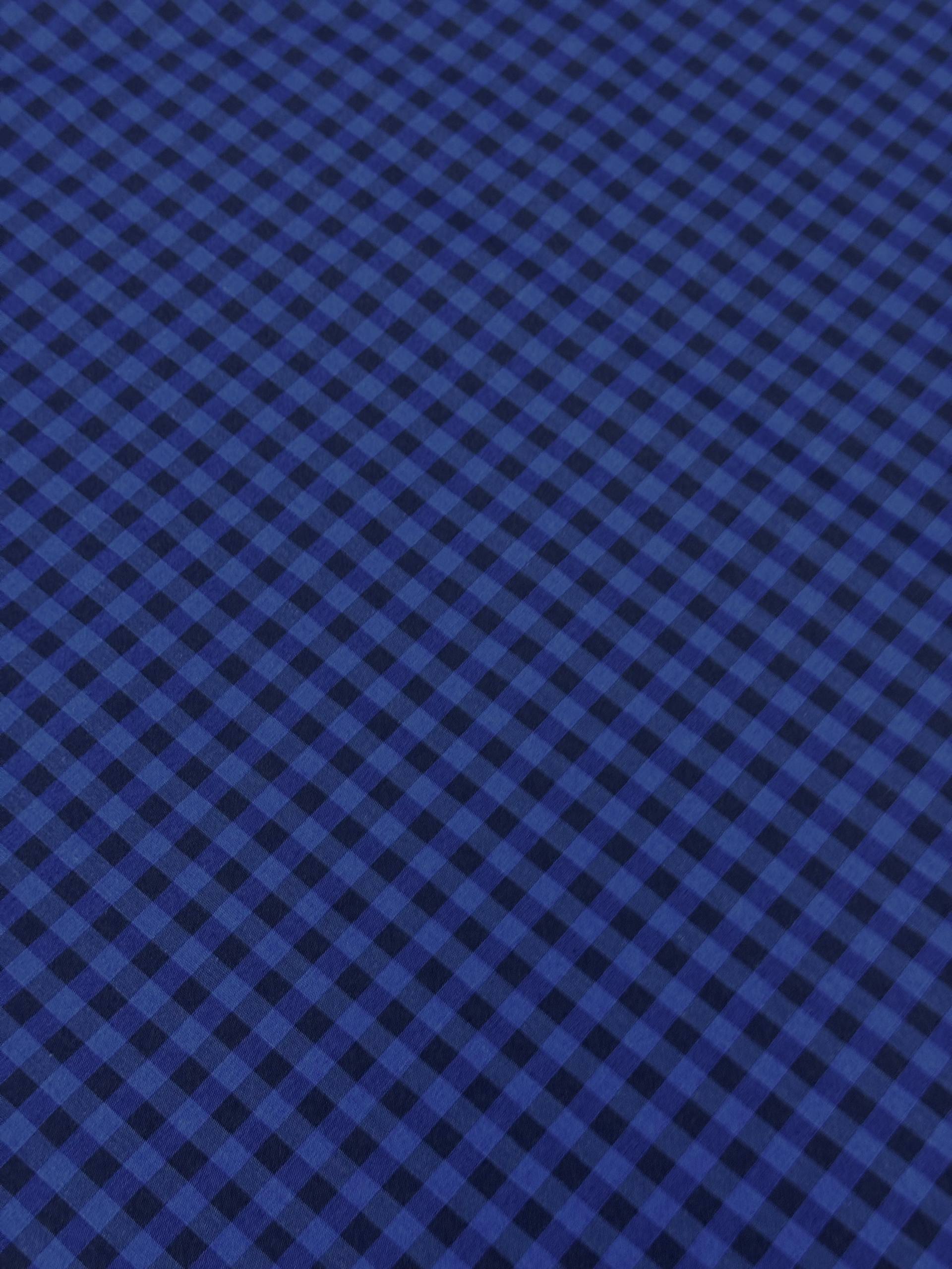 Cherry Maroon Gingham Zephyr Fabric