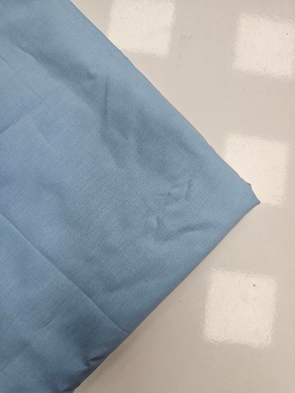 Bebe Mavi Renk Nevresimlik Poplin Kumaş