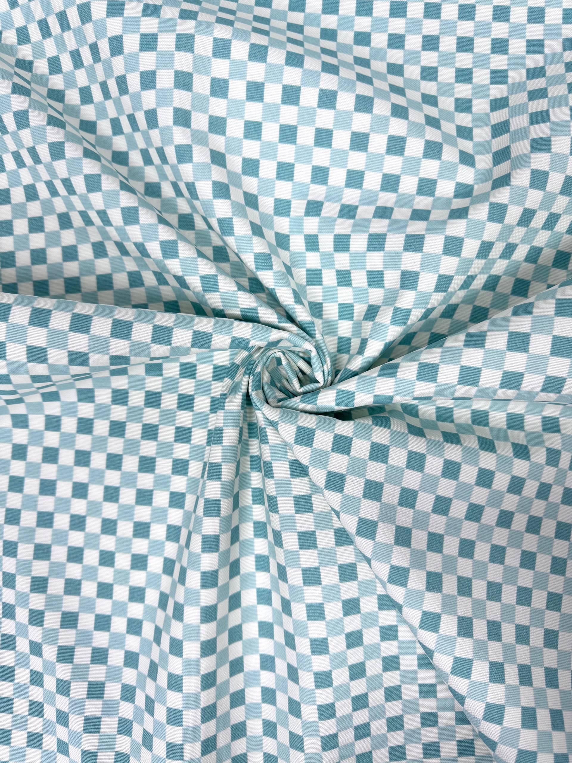 قماش بطة مخطط باللون البني - قماش بطة