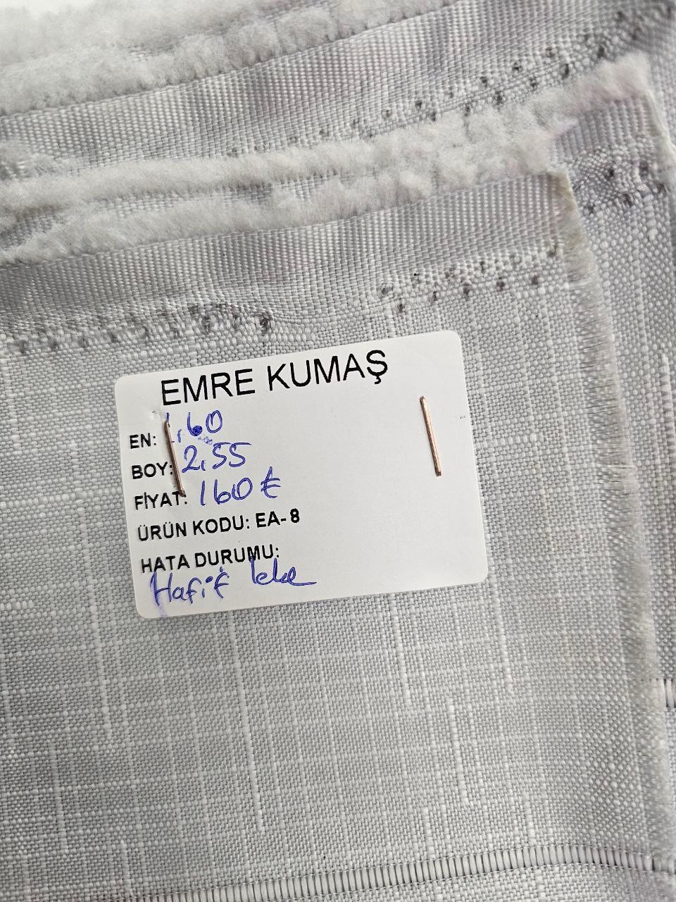 Gri Ajurlu İsveç Keteni Kumaş