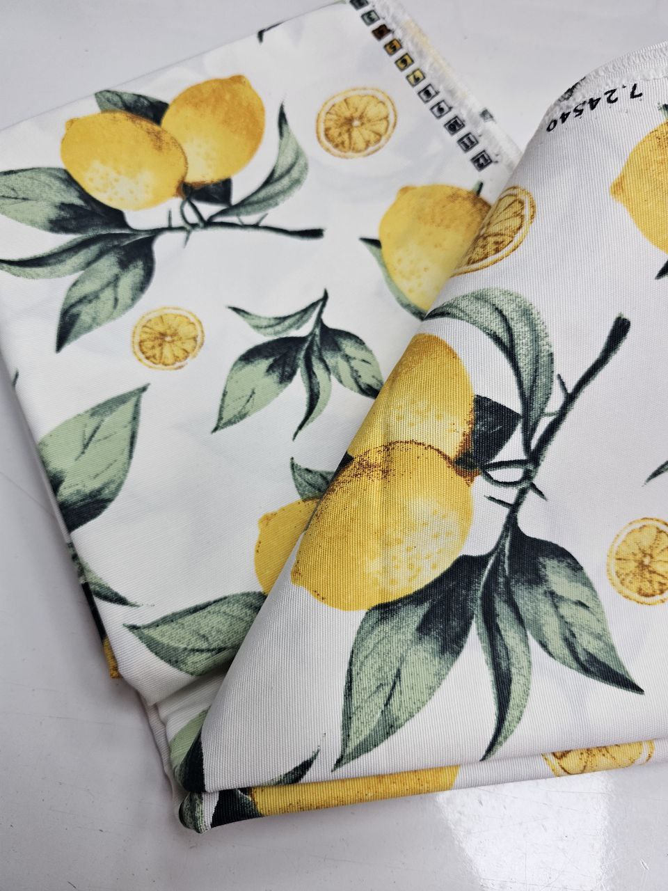 Limon Desen Duck Kumaş