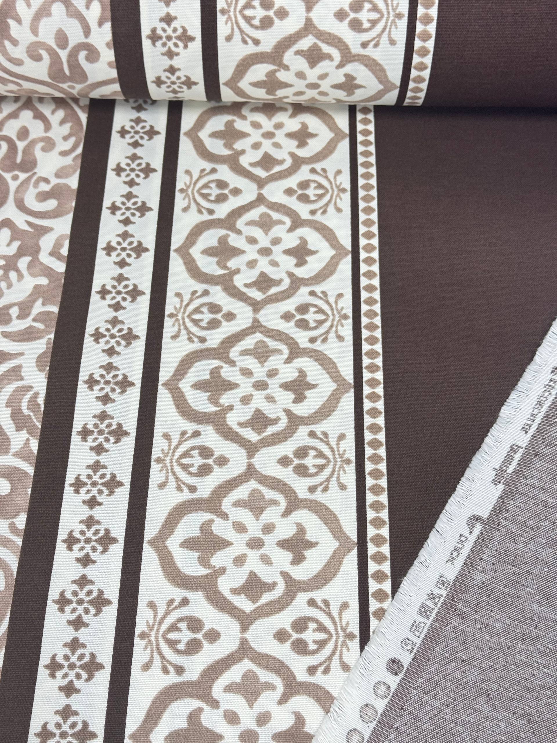 Black Checkered Duck Fabric - Duck Cloth