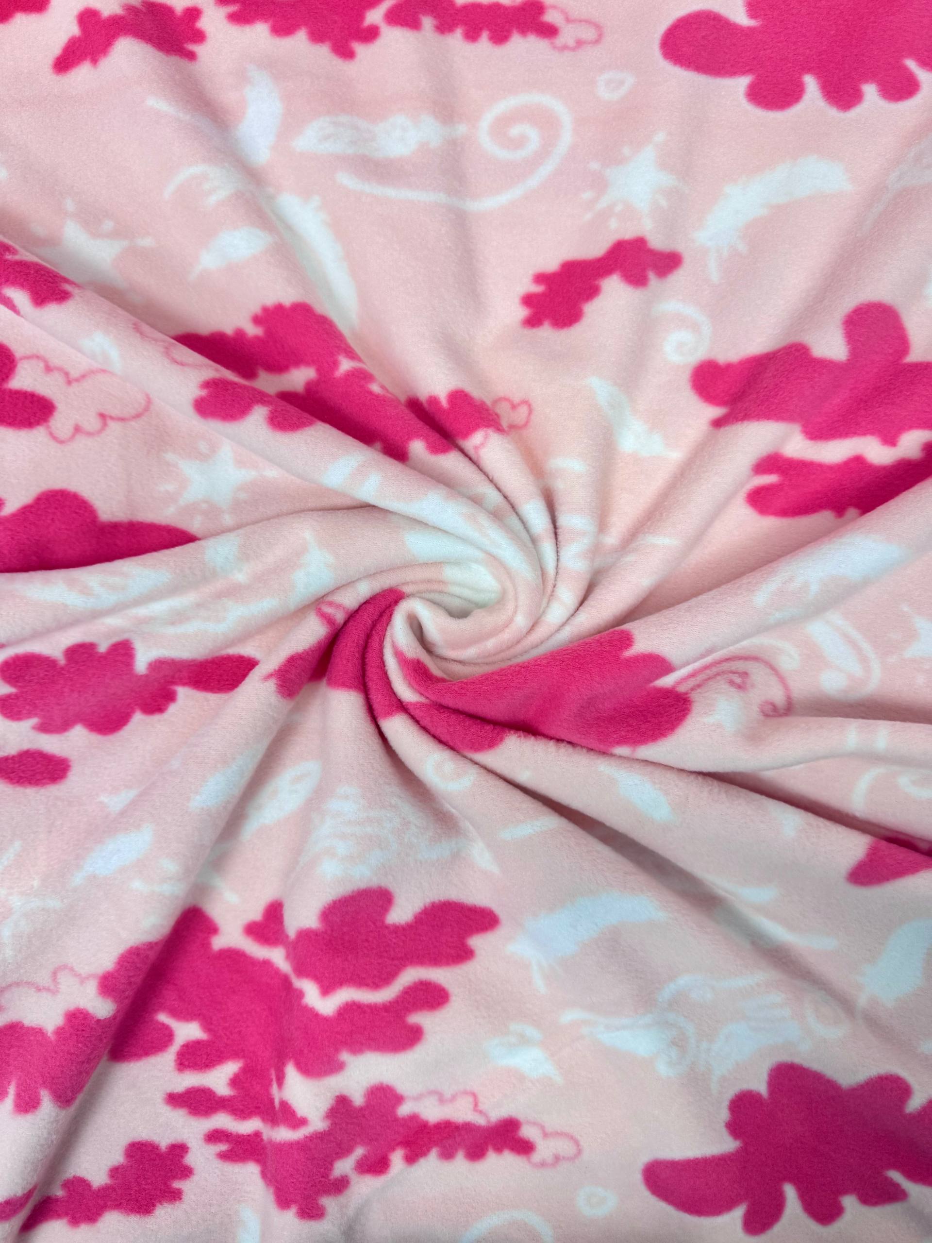 Patterned Polar Fleece Fabric