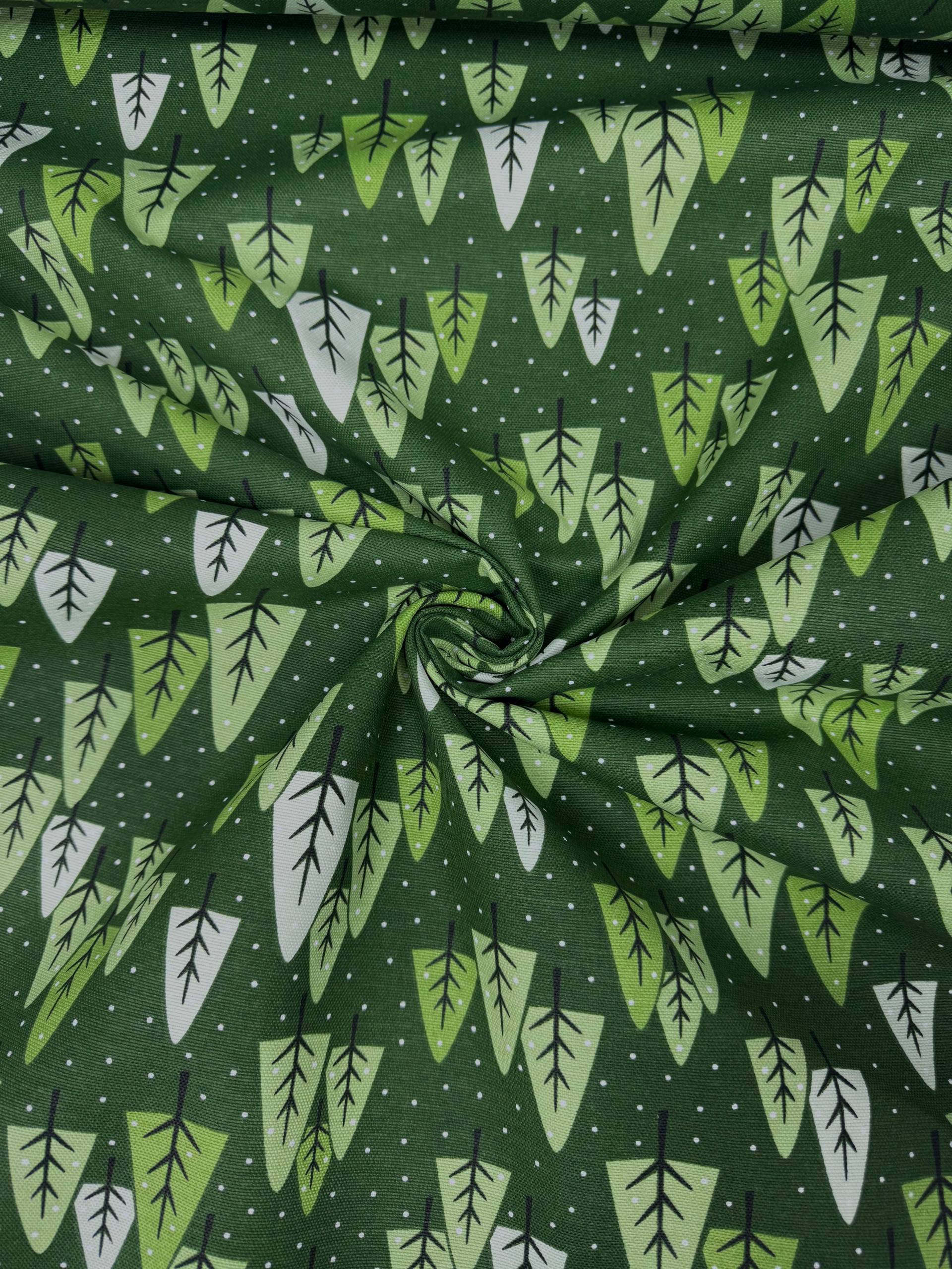 Black Checkered Duck Fabric - Duck Cloth