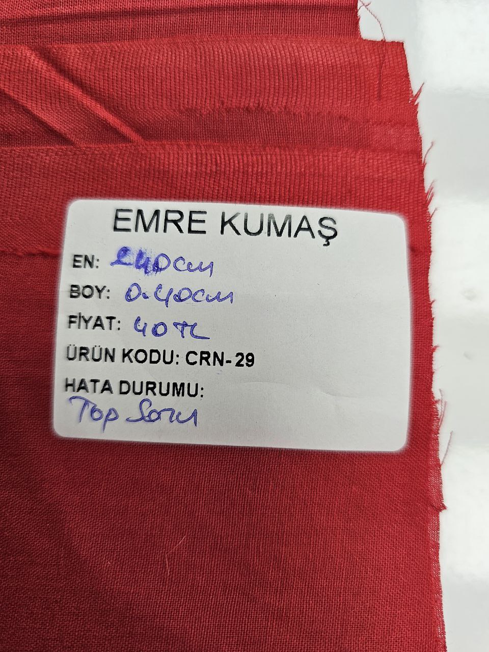 Turuncu Renk Nevresimlik Poplin Kumaş