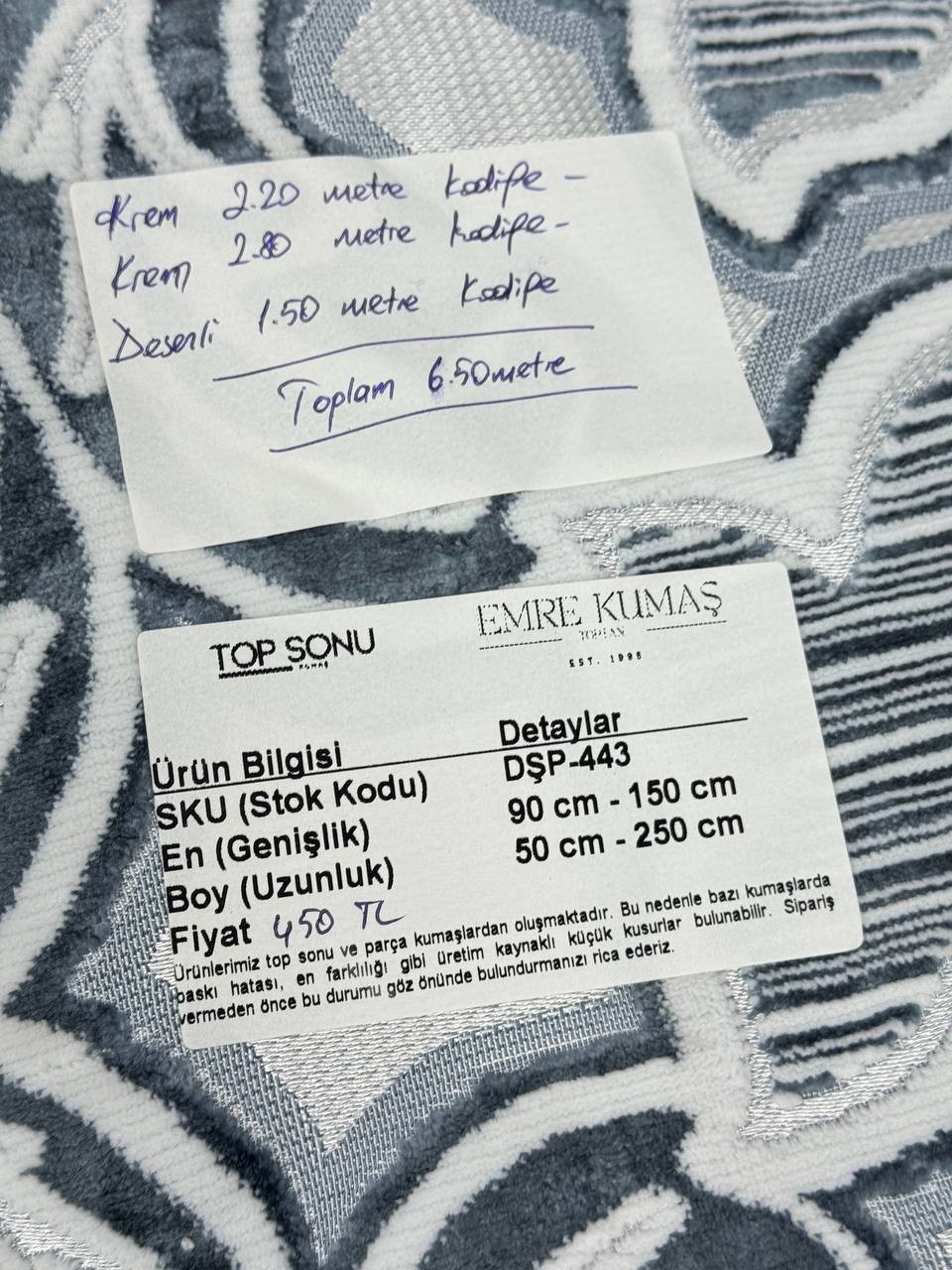 Kadife Döşemelik Kumaş - Döşemelik Paket Kumaş