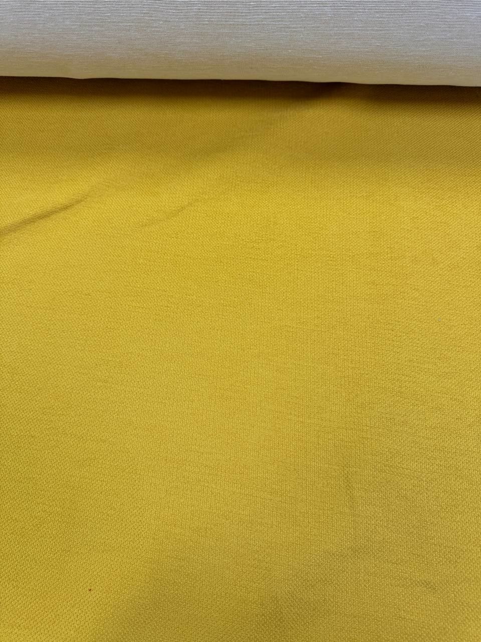 Mustard Linen Upholstery Fabric