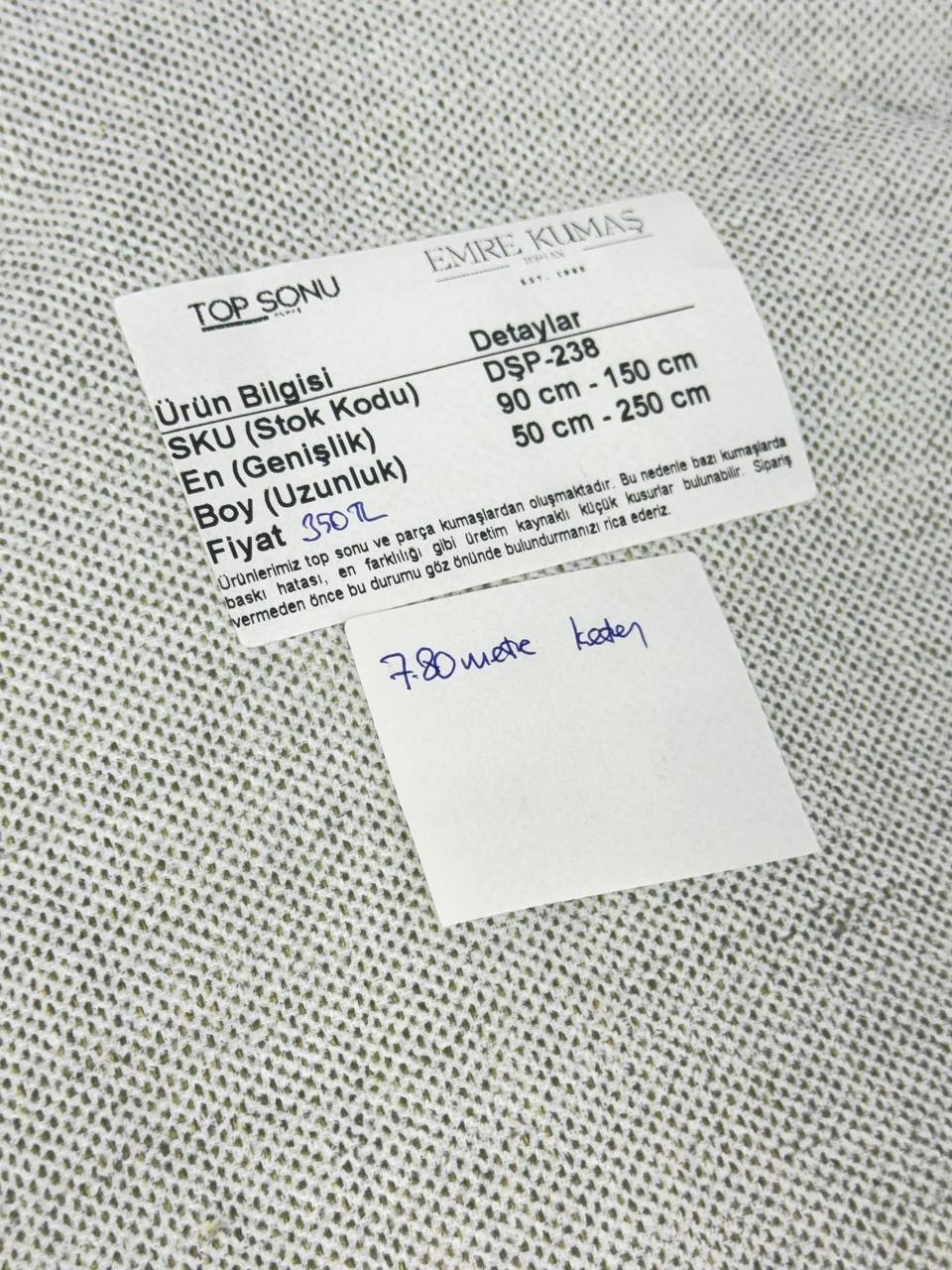 Keten Döşemelik Kumaş - Döşemelik Paket Kumaş