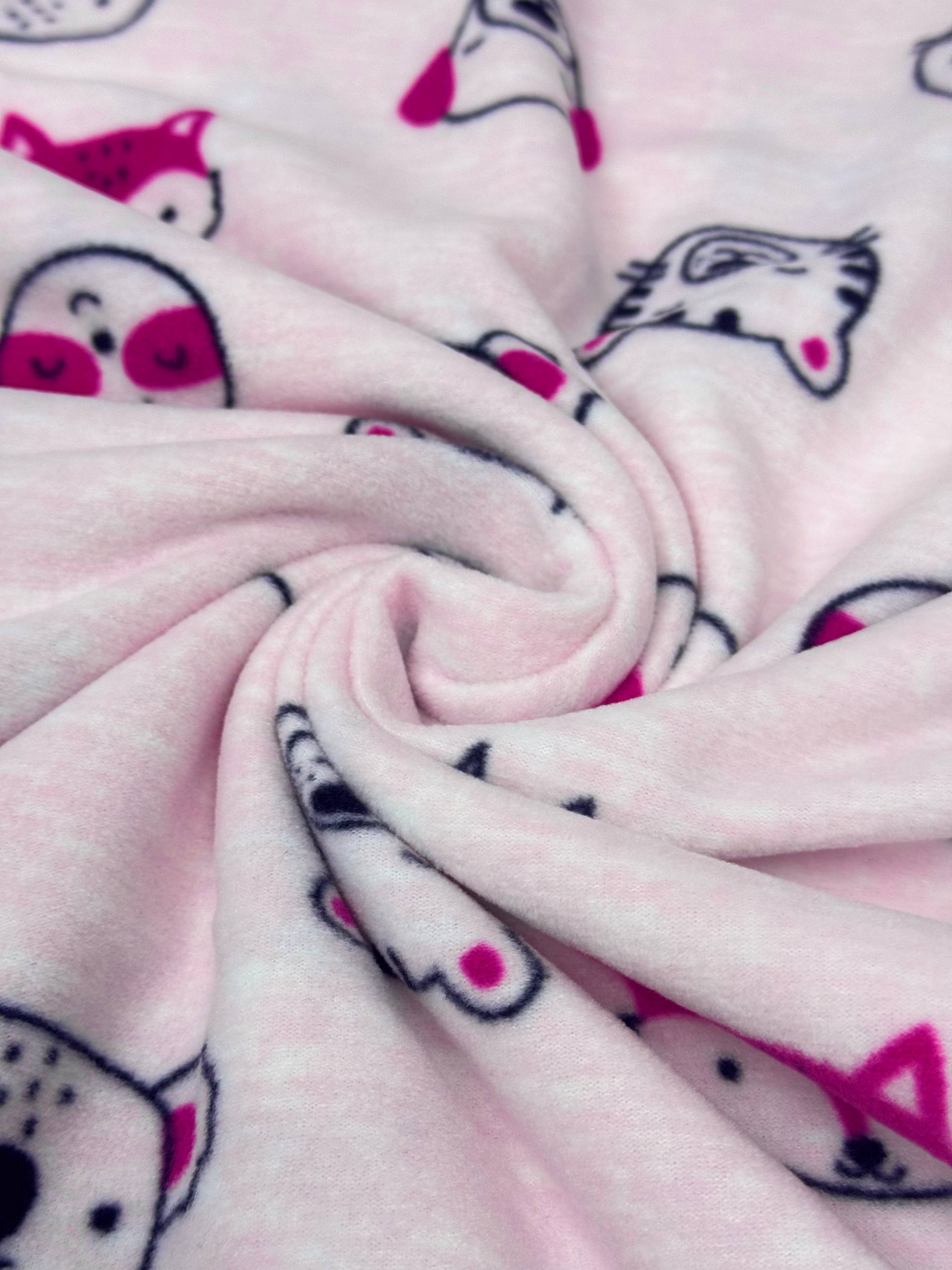 Patterned Polar Fleece Fabric