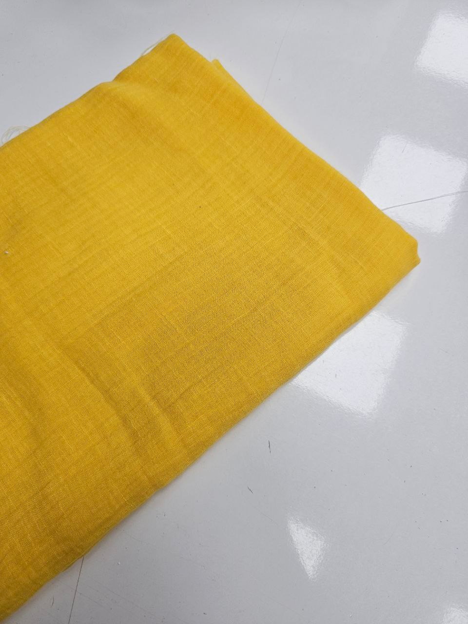 Sarı Renk Müslin Bezi Kumaşı