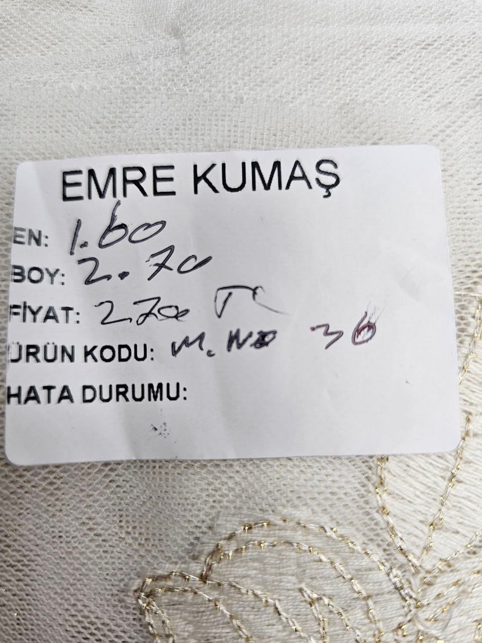 Giyimlik Gül Desenli Tül Kumaş
