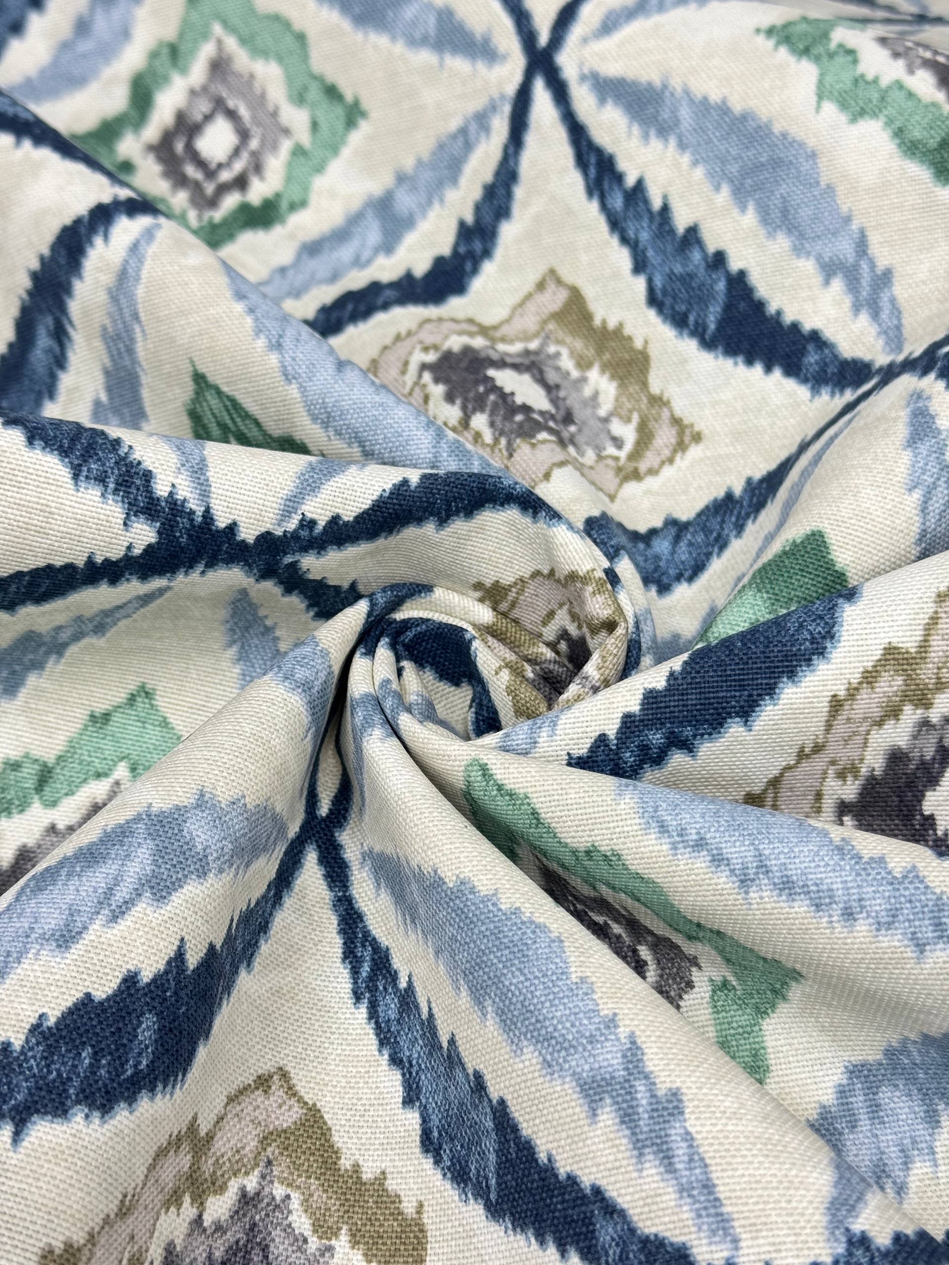 Black Checkered Duck Fabric - Duck Cloth