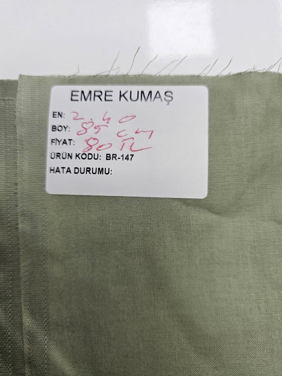 Düz Renk Nevresimlik Poplin Kumaş