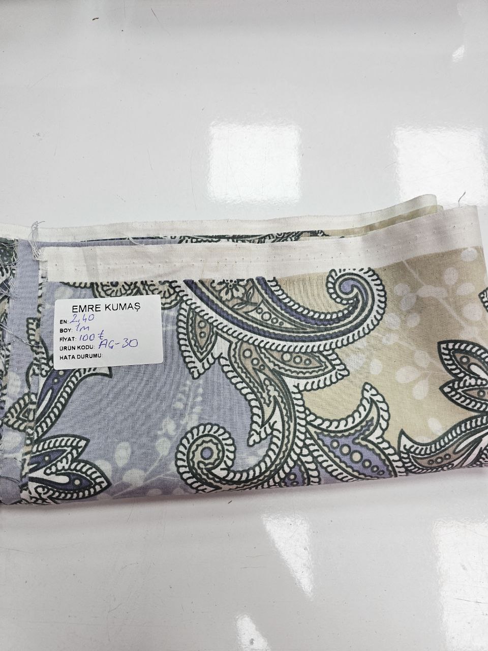 Desenli Nevresimlik Poplin Kumaş