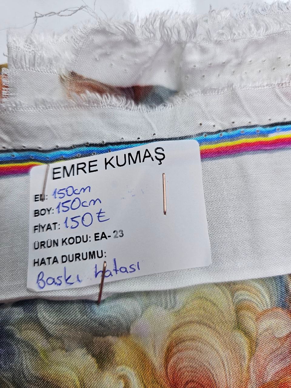 Çok Renkli Giyimlik Viskon Kumaş