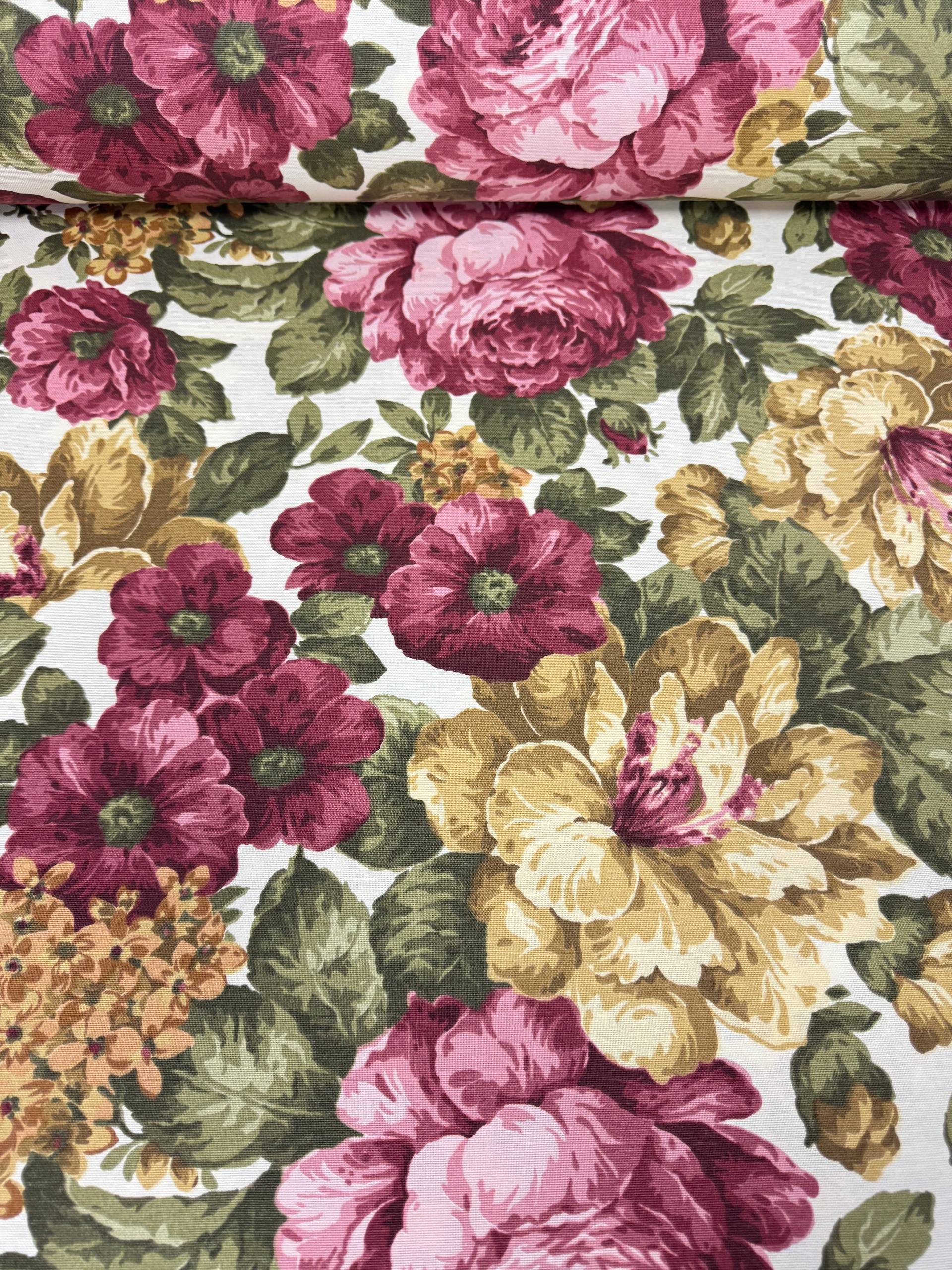 Black Checkered Duck Fabric - Duck Cloth