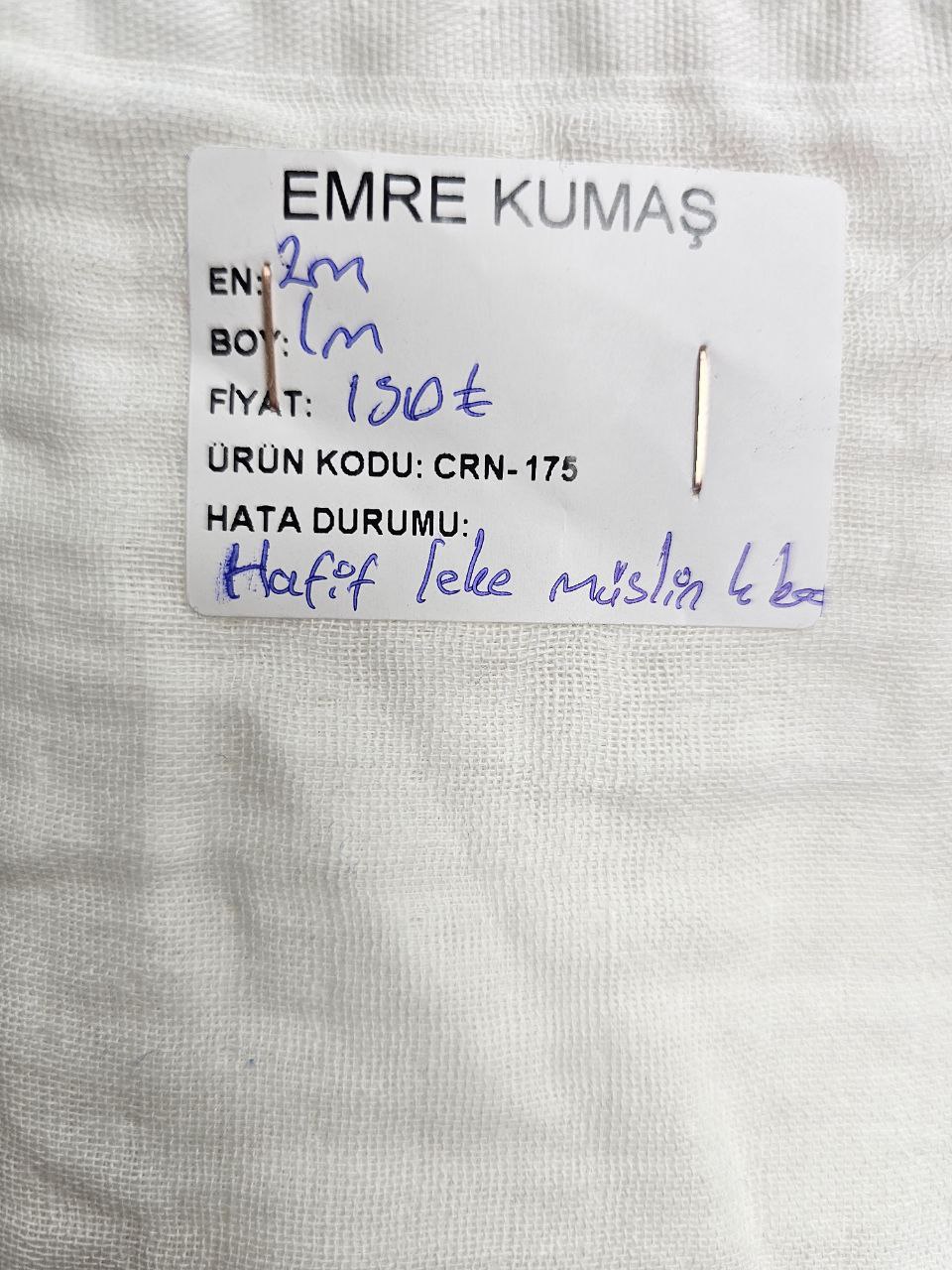 Düz Renk Giyimlik Müslin Kumaş
