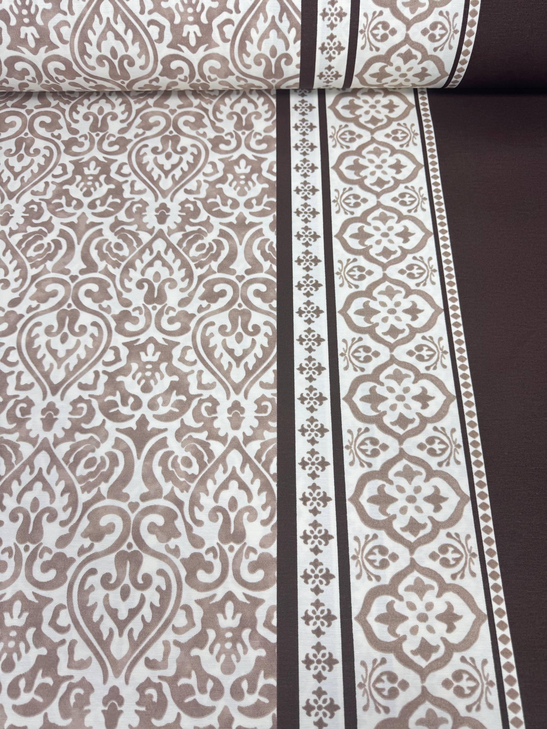 Black Checkered Duck Fabric - Duck Cloth