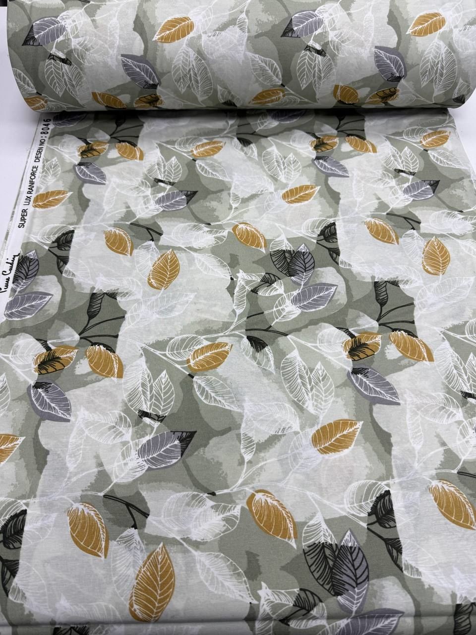 Pierre Cardin Desenli Nevresimlik Poplin Kumaş