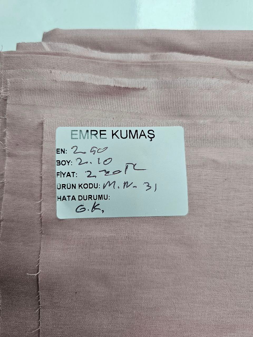 Koyu Gül Kurusu Nevresimlik Poplin Kumaş