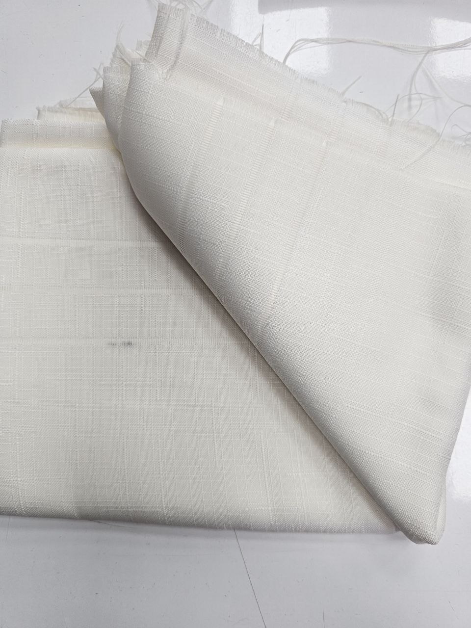Ekru Ajurlu İsveç Keteni Kumaş