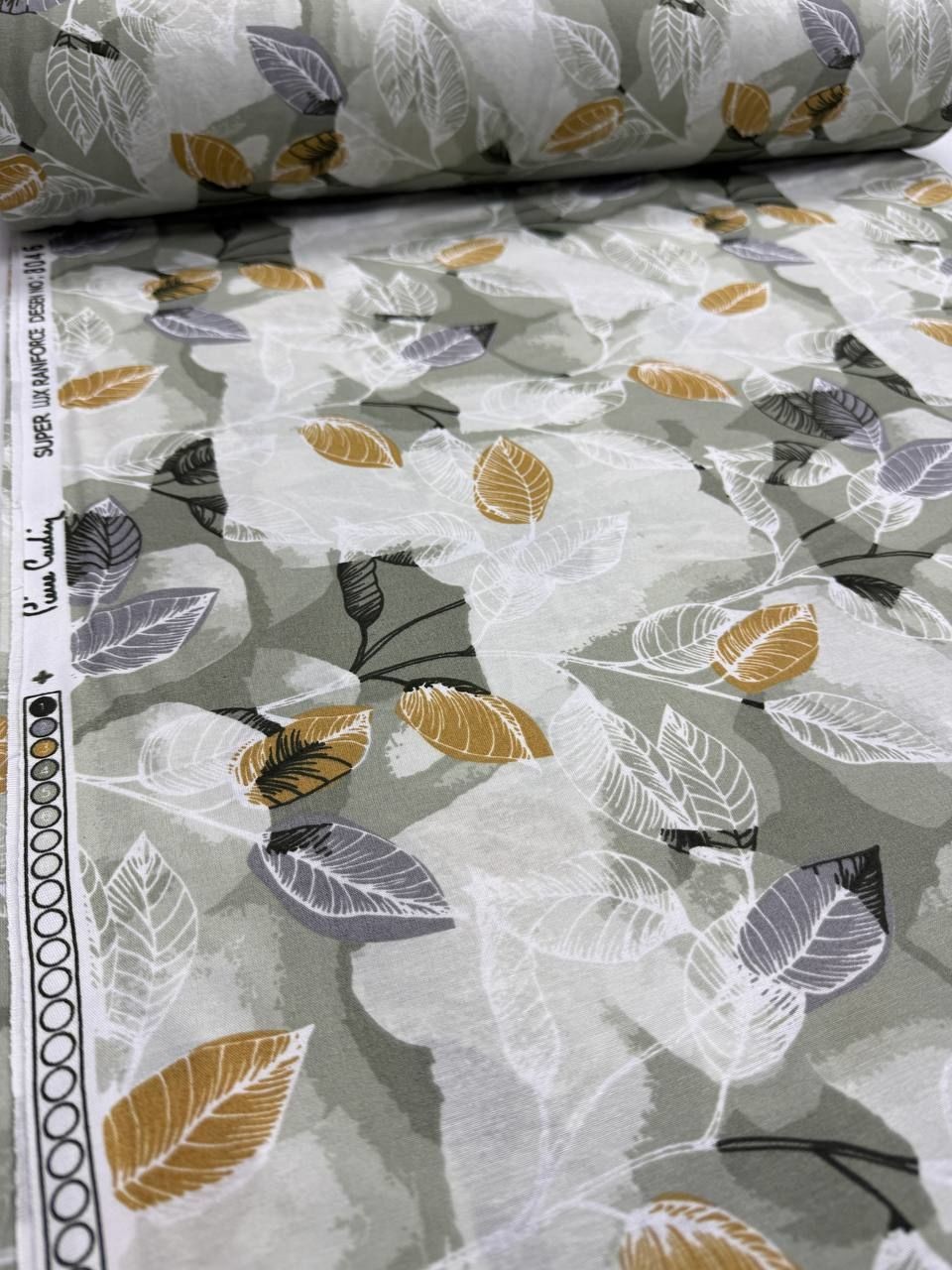 Pierre Cardin Desenli Nevresimlik Poplin Kumaş
