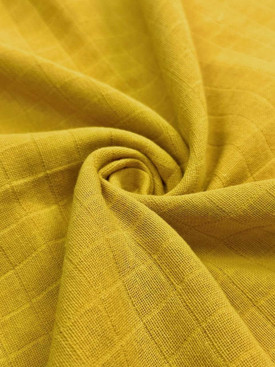 Mustard Muslin Fabric - Muslin Cloth
