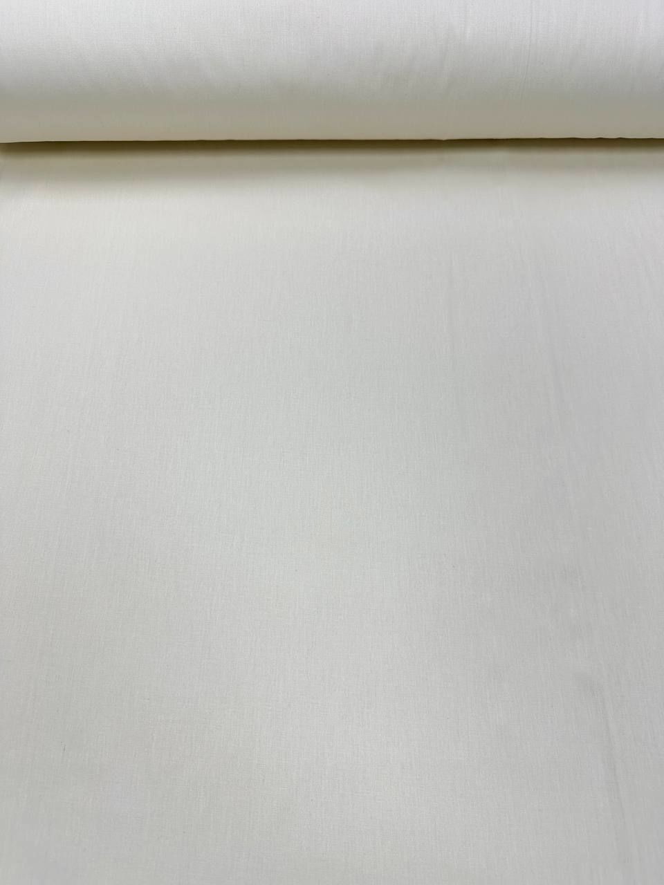 Krem Nevresimlik Organik Poplin Kumaş