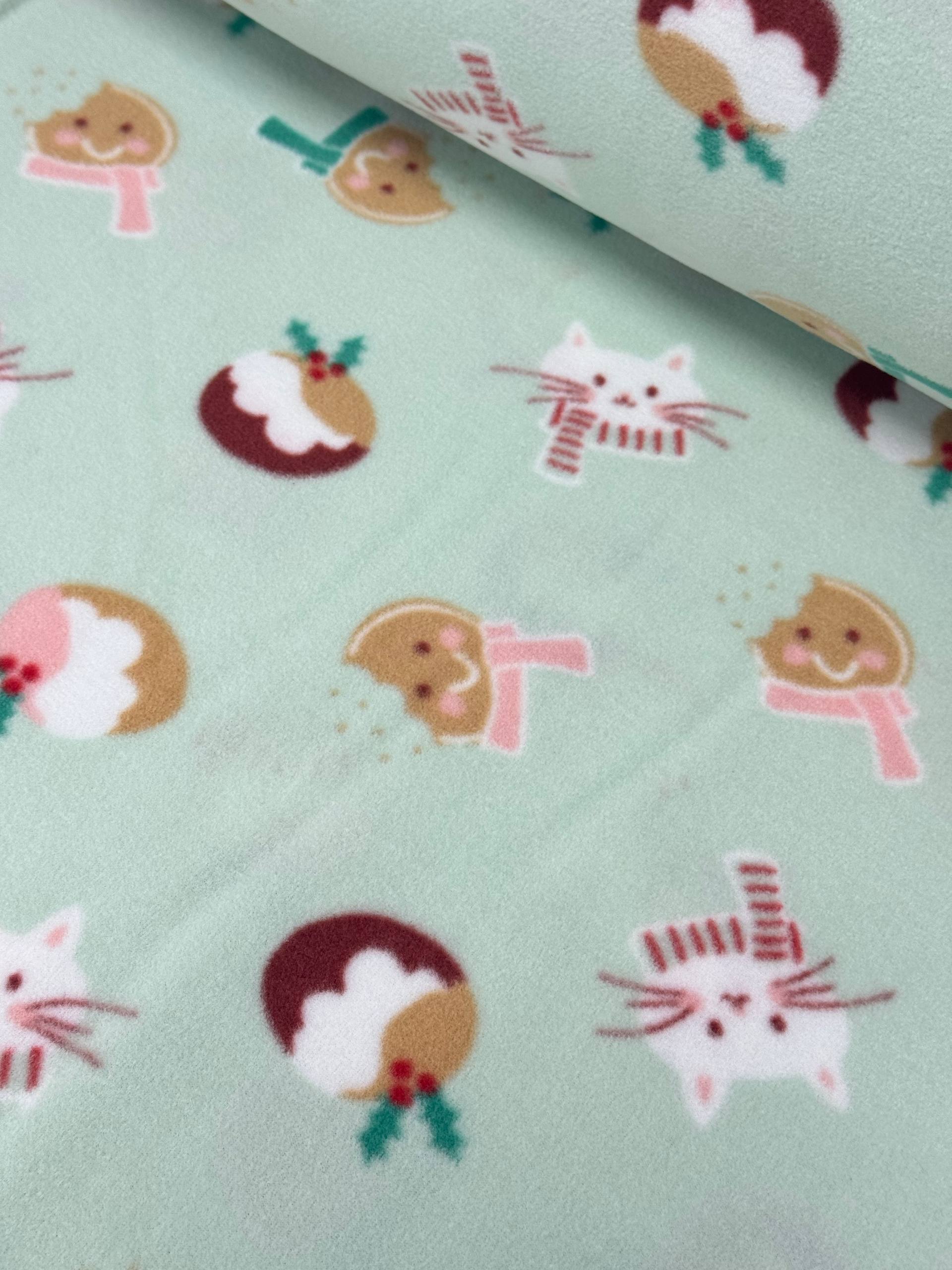 Patterned Polar Fleece Fabric