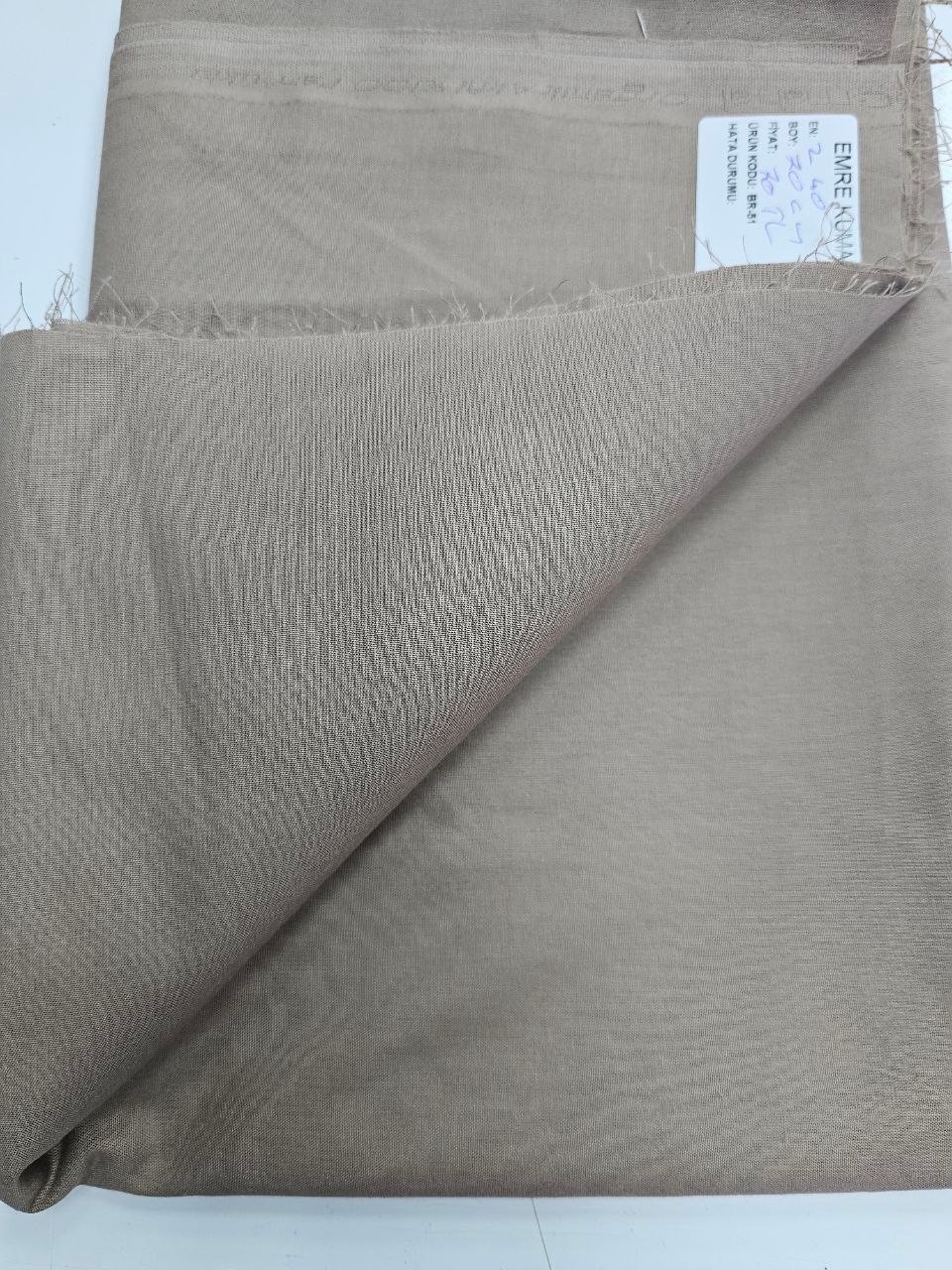 Camel Renk Nevresimlik Poplin Kumaş