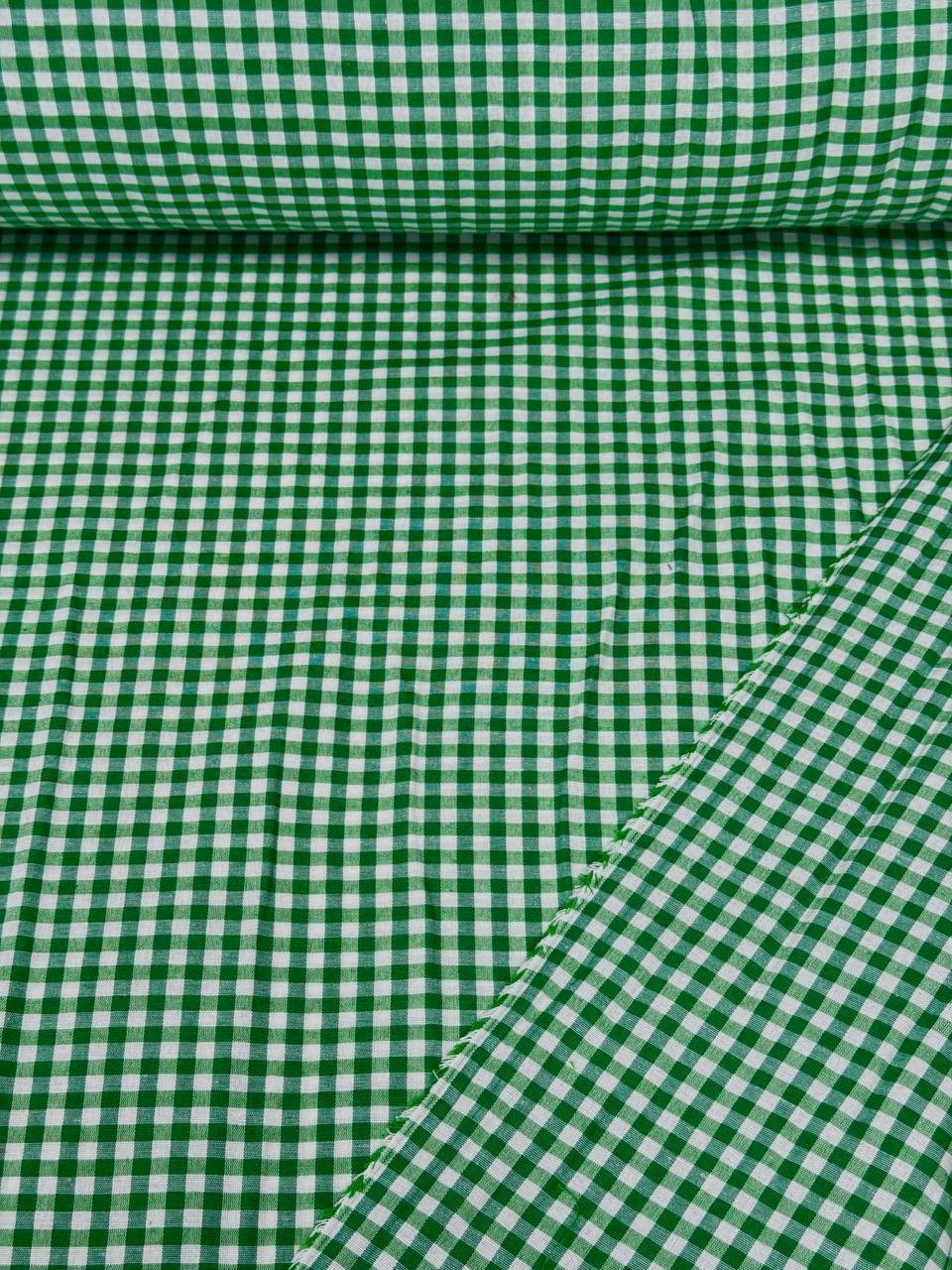 Yellow Gingham Zephyr Fabric