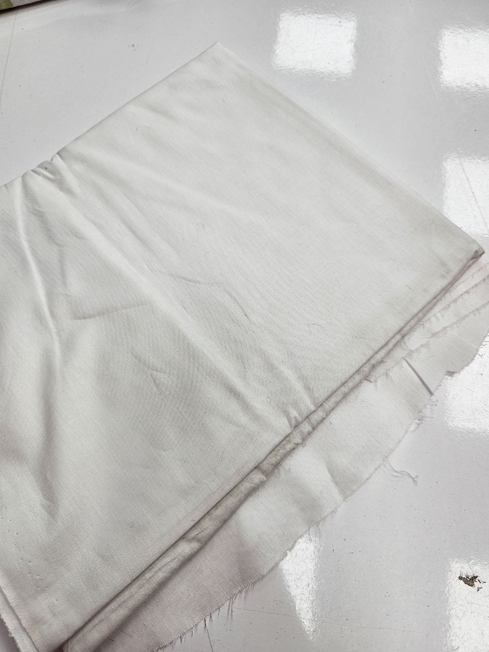Ekru Renk Nevresimlik Poplin Kumaş