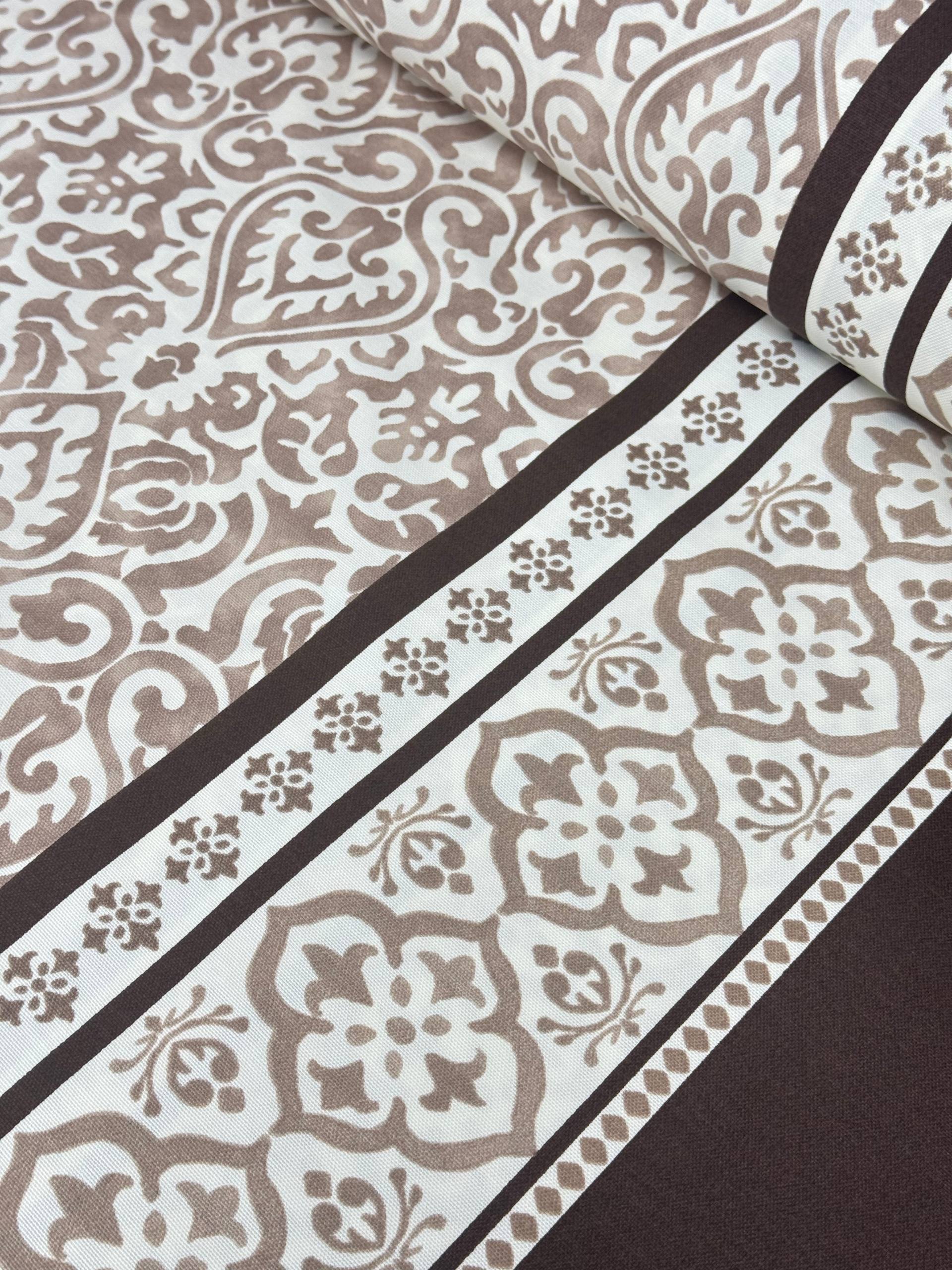 Black Checkered Duck Fabric - Duck Cloth