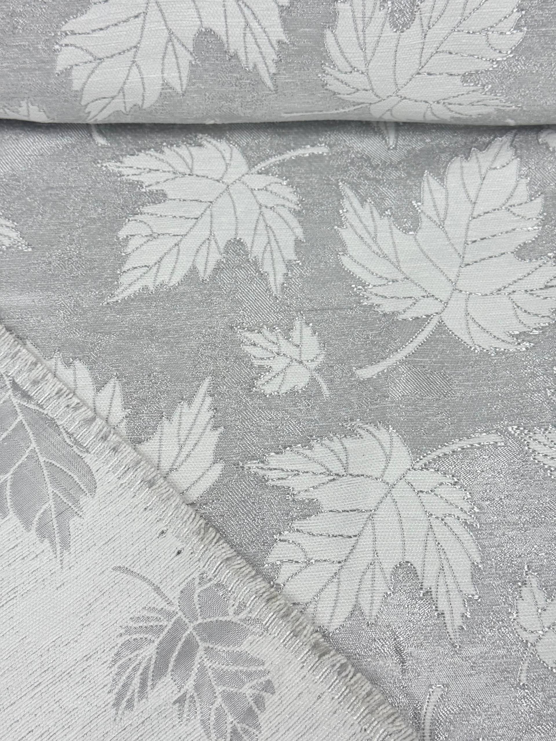 Gray Diagonal Pattern Chenille Pique