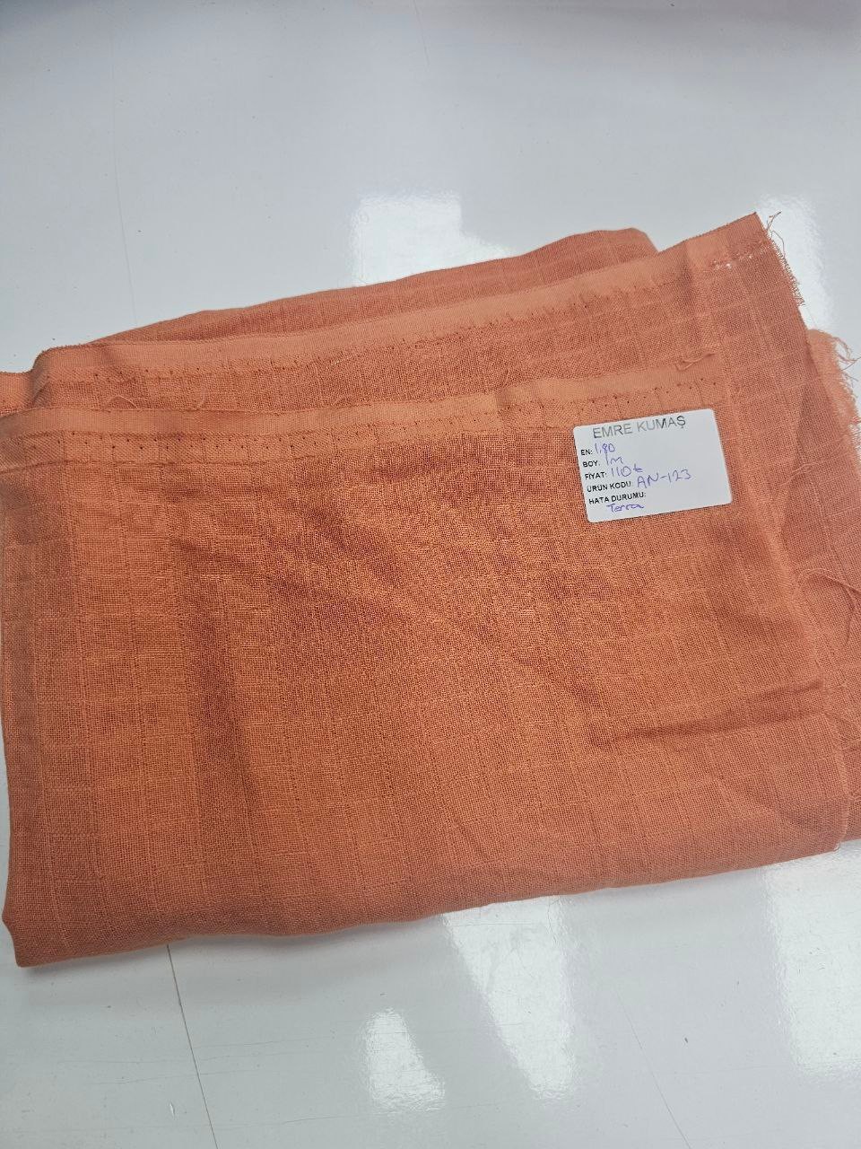 Terra Renk Müslin Bezi Kumaşı