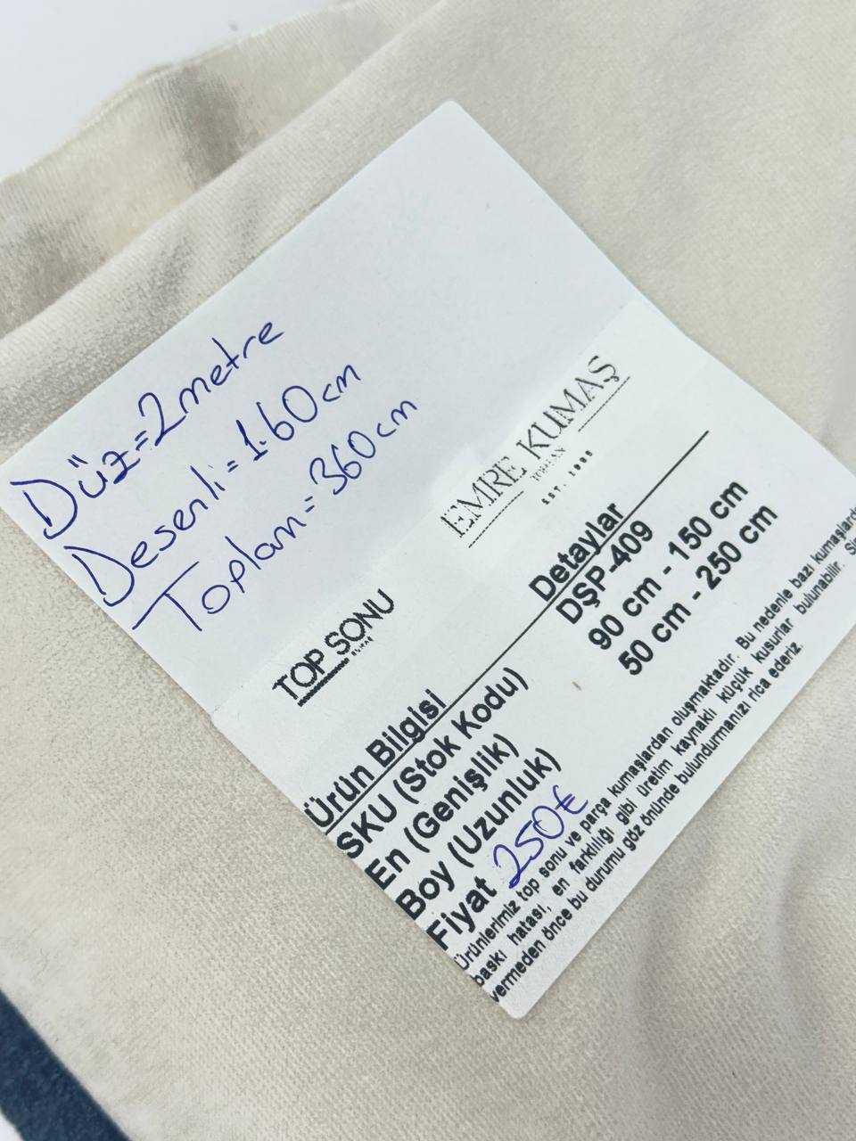 Kadife Döşemelik Kumaş - Döşemelik Paket Kumaş