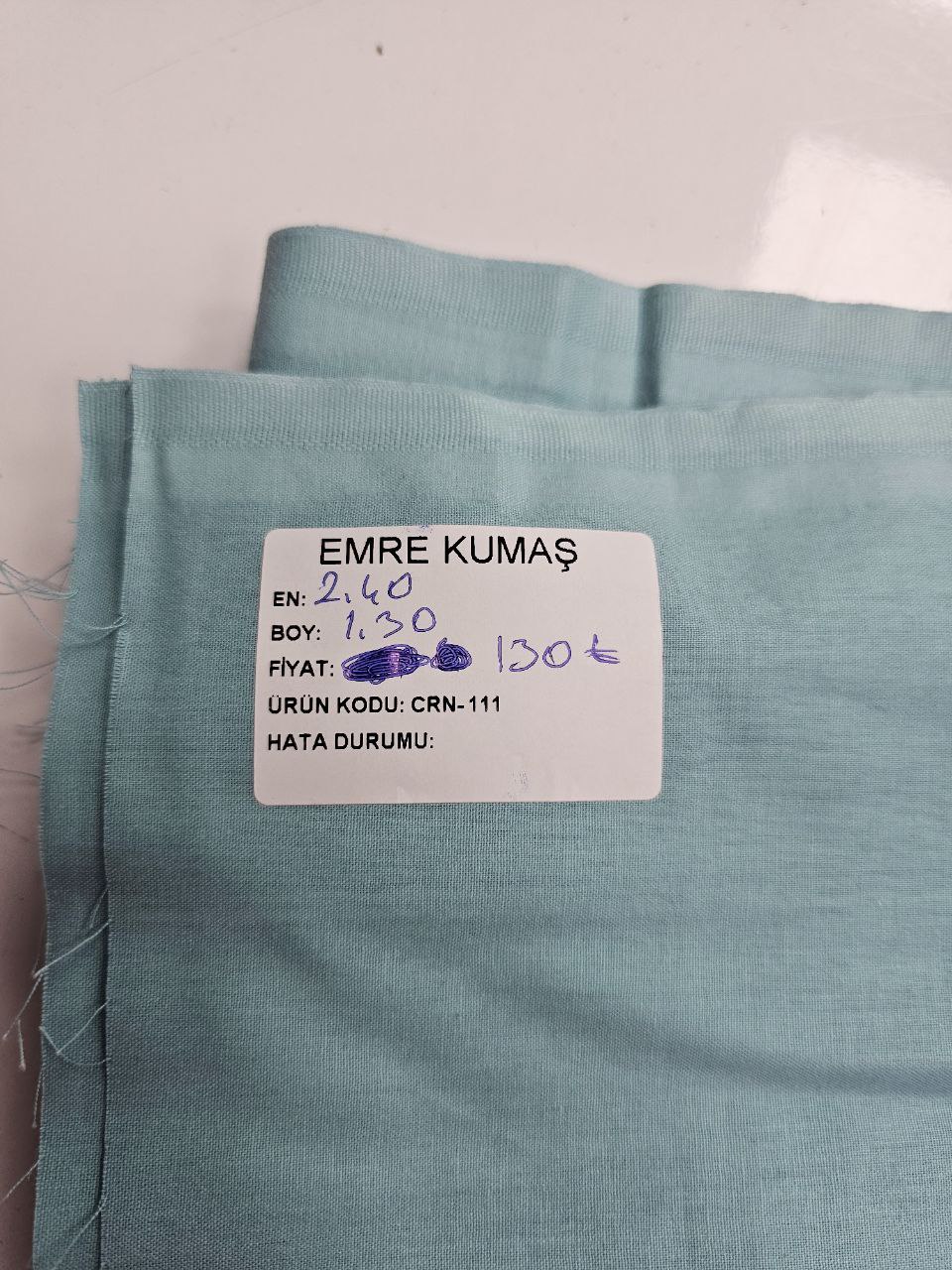 Düz Renk Nevresimlik Poplin Kumaş