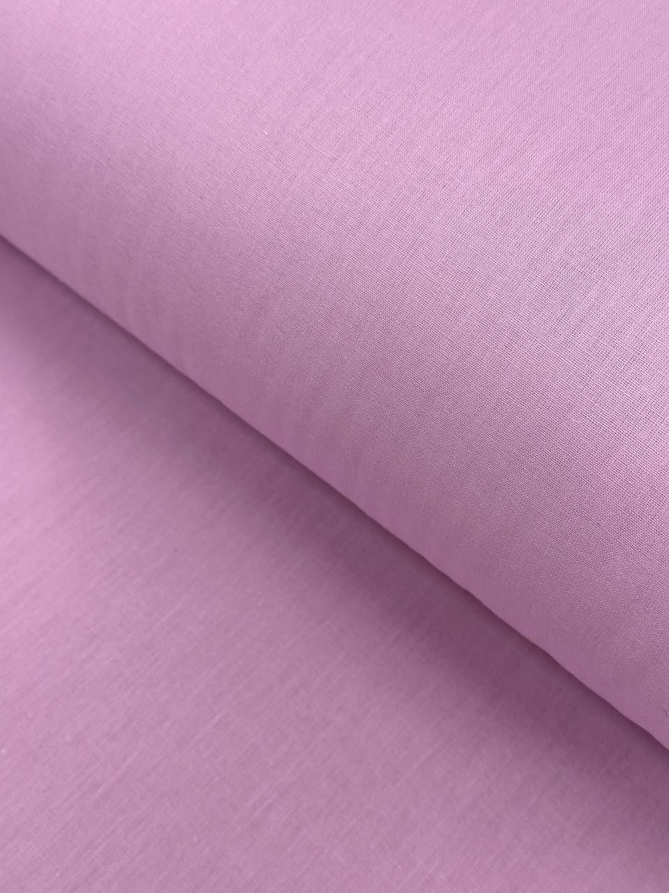 Yeni Lila Nevresimlik Organik Poplin Kumaş
