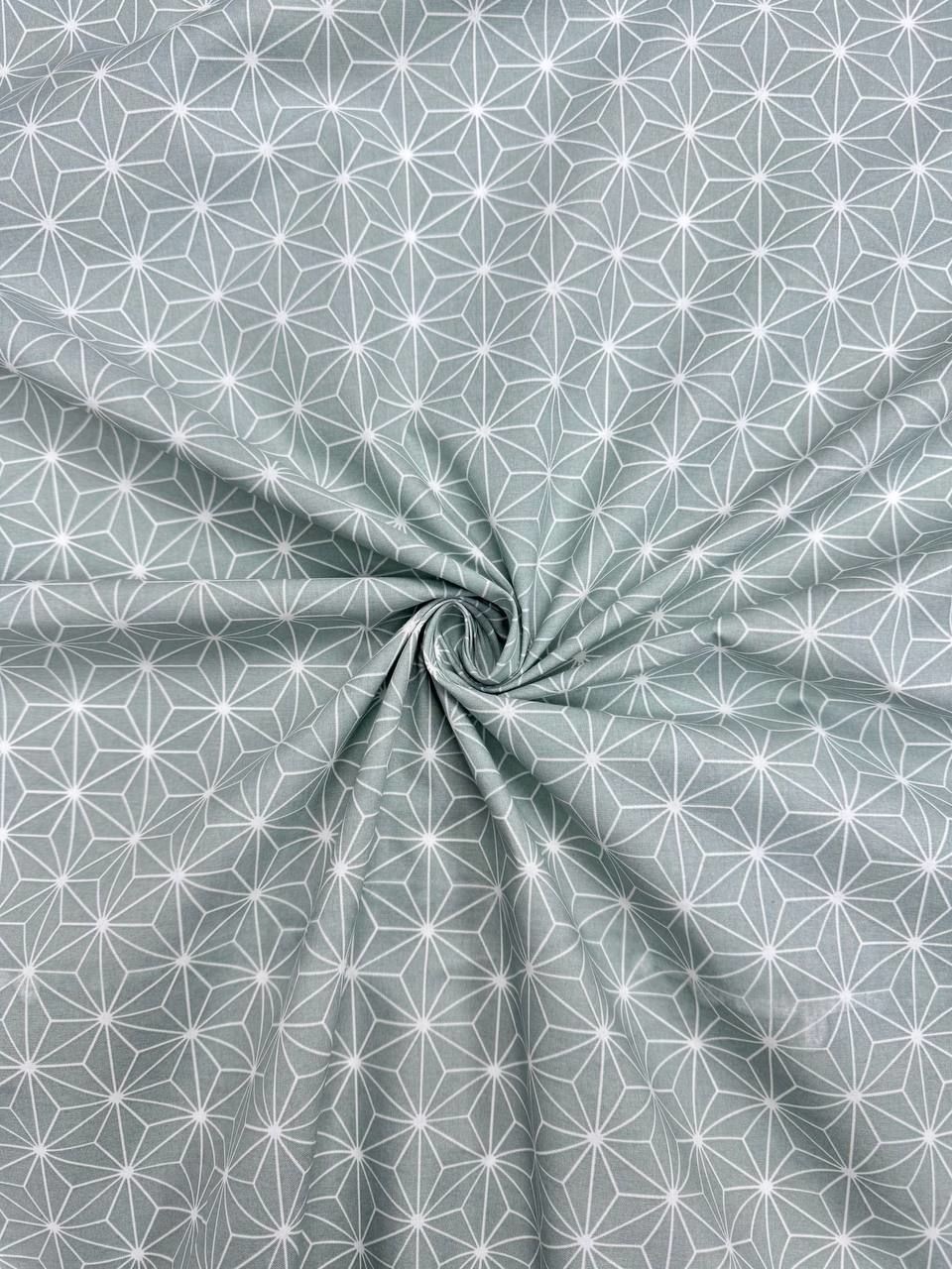 Kristal Desenli Poplin Kumaş